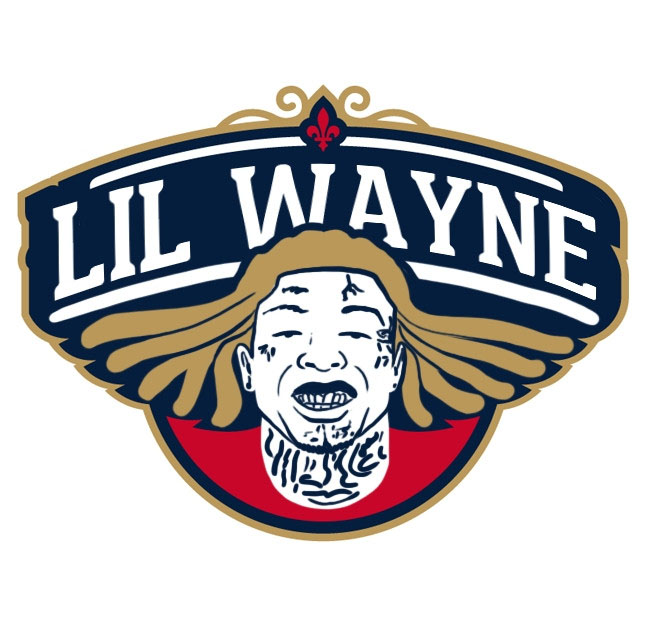 New Orleans Pelicans Lil Wayne Logo iron on heat transfer